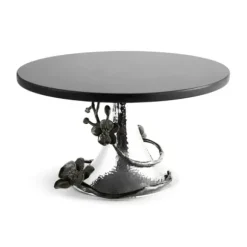 Marie Dumas Michael Aram Black Orchid Cake Stand