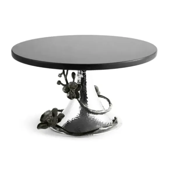 Marie Dumas Michael Aram Black Orchid Cake Stand
