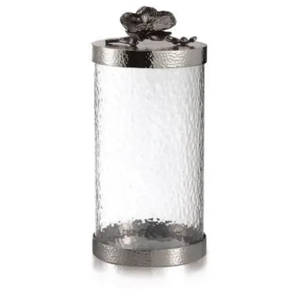 Marie Dumas Michael Aram Black Orchid Canister Large