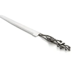 Marie Dumas Michael Aram Black Orchid Bread Knife