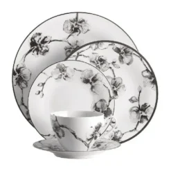 Marie Dumas Michael Aram Black Orchid 5 Piece Place Setting