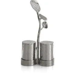 Marie Dumas Michael Aram Botanical Leaf Salt & Pepper Set