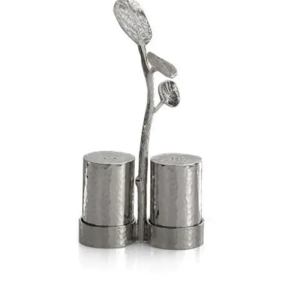 Marie Dumas Michael Aram Botanical Leaf Salt & Pepper Set