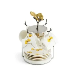 Marie Dumas Michael Aram Butterfly Ginkgo - Demi Set & Stand