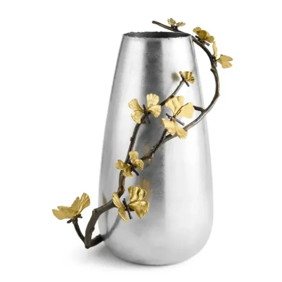 Marie Dumas Michael Aram Butterfly Ginkgo - Centerpiece Vase