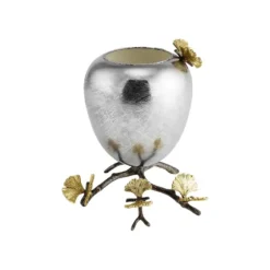 Marie Dumas Michael Aram Butterfly Ginkgo Medium Footed Vase