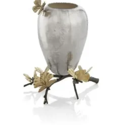 Marie Dumas Michael Aram Butterfly Ginkgo Vase