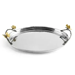 Marie Dumas Michael Aram Butterfly Ginkgo Oval Tray