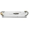 Marie Dumas Michael Aram Butterfly Small Ginkgo Cheeseboard With Knife