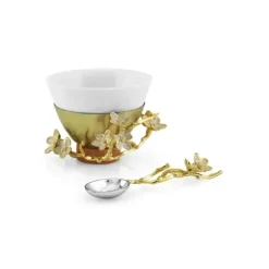 Marie Dumas Michael Aram Cherry Blossom - Small Bowl with Spoon
