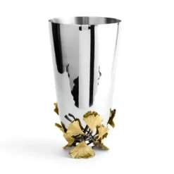Marie Dumas Michael Aram Golden Ginkgo Vase