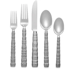Marie Dumas Michael Aram Gotham 5 Piece Flatware Set