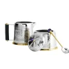 Marie Dumas Michael Aram Palace Creamer & Sugar with Spoon