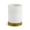 Marie Dumas Michael Aram Palm Toothbrush Holder