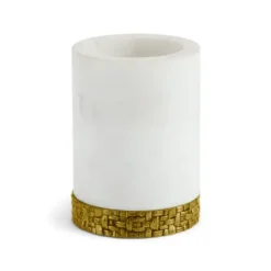 Marie Dumas Michael Aram Palm Toothbrush Holder
