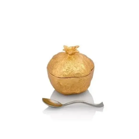 Marie Dumas Michael Aram Pomegranate Mini Pot w/ Spoon