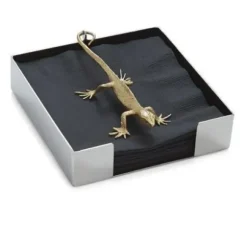 Marie Dumas Michael Aram Rainforest Cocktail Napkin Holder