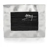 Marie Dumas Michael Aram Reflective 5x7 Nickel Photo Frame