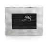 Marie Dumas Michael Aram Reflective 4x6 Nickel Photo Frame
