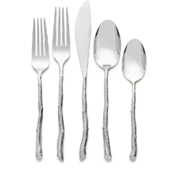 Marie Dumas Michael Aram Twig 5 Piece Flatware Set