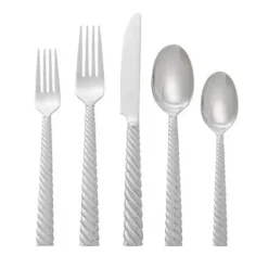 Marie Dumas Michael Aram Twist 5 Piece Flatware Set
