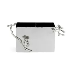 Marie Dumas Michael Aram White Orchid Cutlery Caddy