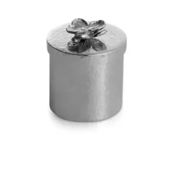 Marie Dumas Michael Aram White Orchid Round Container