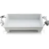 Marie Dumas Michael Aram White Orchid Casserole