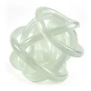 Marie Dumas Milky White Glass Knot