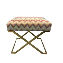 Marie Dumas Missoni Agadir Gold Bench