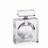 Marie Dumas Modern Morocco Tall Square Glass Perfume Bottle
