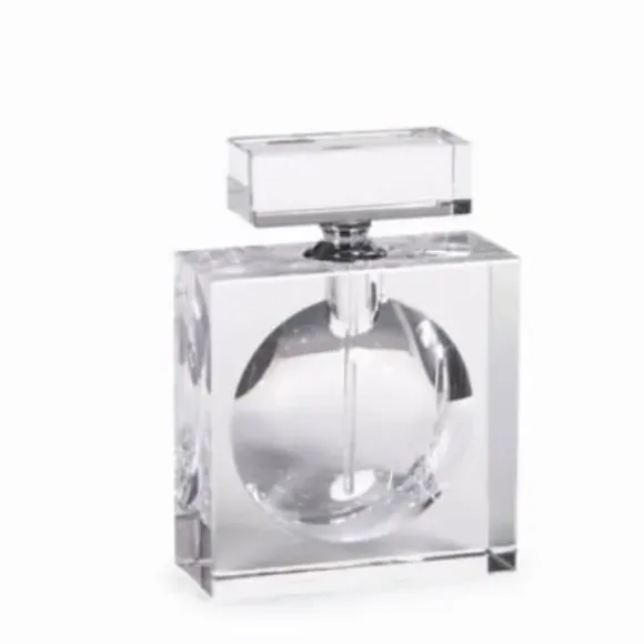 Marie Dumas Modern Morocco Tall Square Glass Perfume Bottle