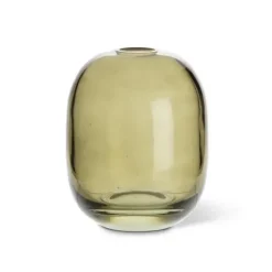 Marie Dumas Moss Green Medium Barrel Bud Vase