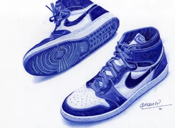 Marie Dumas My Nikes Wall Art