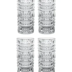 Marie Dumas Nachtmann Ethno Set of 4 Longdrink Glasses