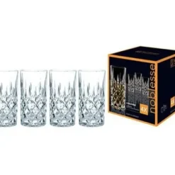 Marie Dumas Nachtmann Noblesse Set of 4 Longdrink Glasses