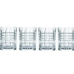 Marie Dumas Nachtmann Square Whiskey Glasses Set of 4
