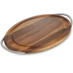 Marie Dumas Nambe Braid Carving Board 24"