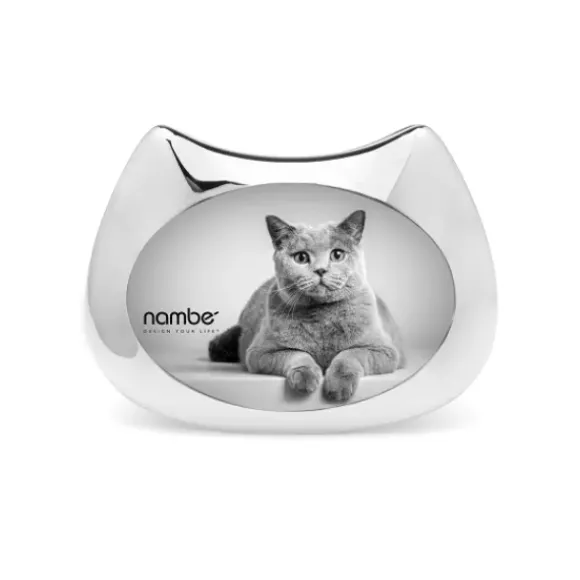 Marie Dumas Nambe Cat Frame