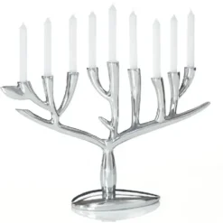 Marie Dumas Nambe Menorah - Tree Of Life