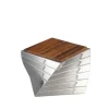 Marie Dumas Nambe Twist Coasters - Set of 6