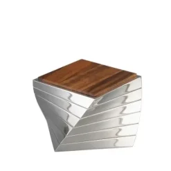 Marie Dumas Nambe Twist Coasters - Set of 6