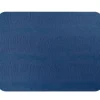 Marie Dumas Navy Rectangular Lizard Felt Back Placemat
