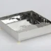 Marie Dumas Nickel and Gold Bead Cocktail Tray