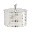 Marie Dumas Nova Etched Line Metal Canister