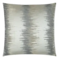 Marie Dumas Ocean Square Pewter Pillow