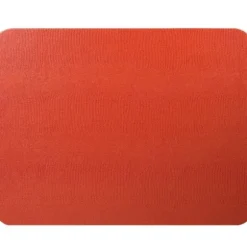 Marie Dumas Orange Rectangular Lizard Felt Back Placemat