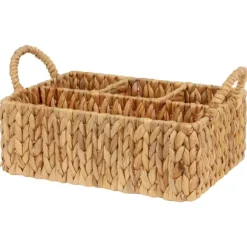 Marie Dumas Palm 4 Compartment Basket