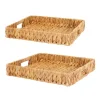 Marie Dumas Palm Square Woven Tray