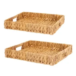 Marie Dumas Palm Square Woven Tray